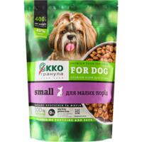 Сухий корм для дорослих собак малих порід Екко-Гранула 0,4кг