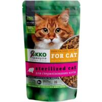 Сухой корм для стерилизованных котов Экко-Гранула 0,4 кг