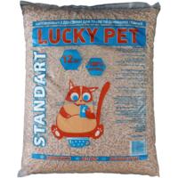 Наполнитель для кошачьего туалета Lucky Pet из древесины стандарт 12кг/1л.