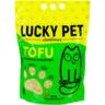 Наполнитель для кошачьего туалета Lucky Pet из тофа с ароматом мяты 2,6кг/6л.
