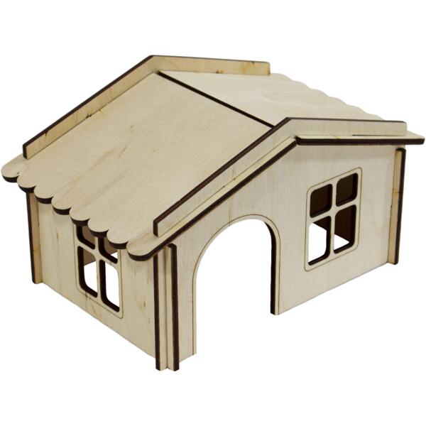 

Дом для грызунов Lucky Pet №101 16x10x10см для хомяков и декоративных мышей