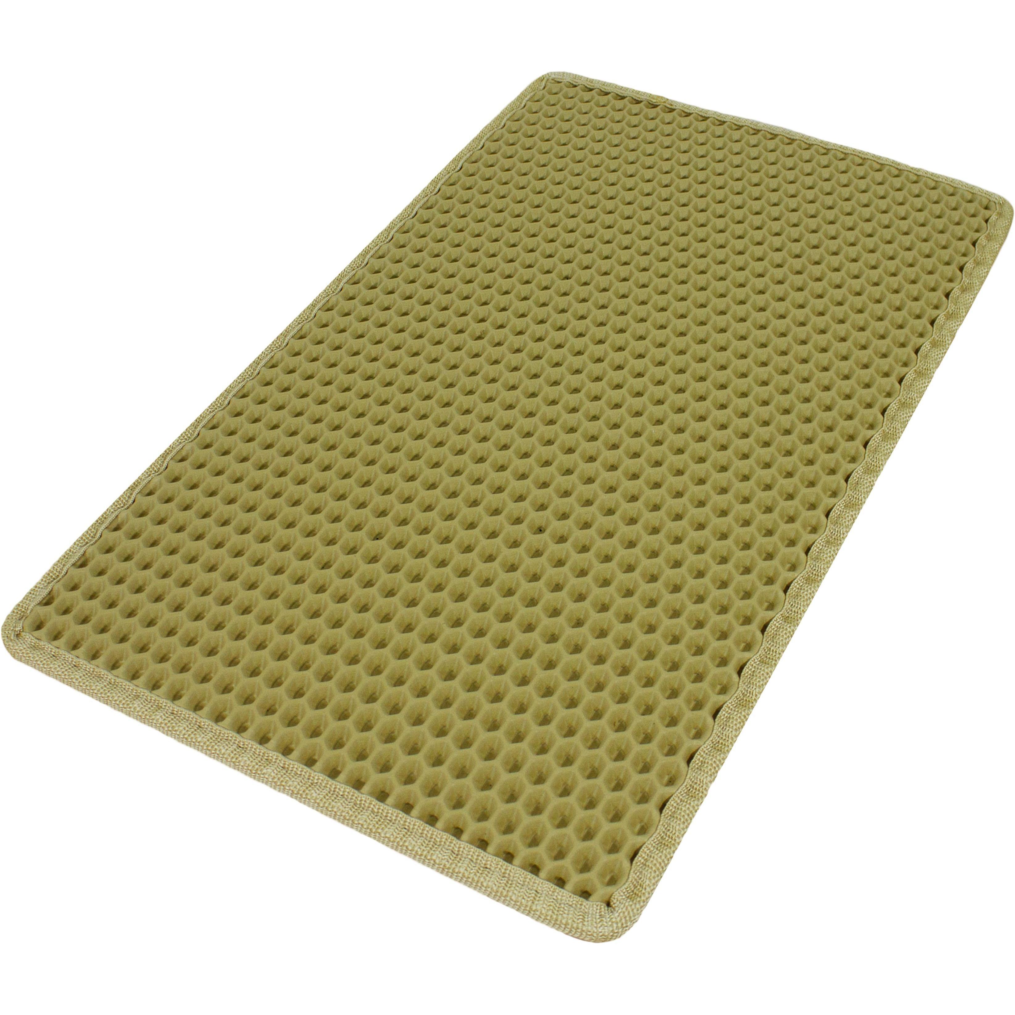 Килимок для котів Lucky Pet 50x30см жовтийфото1