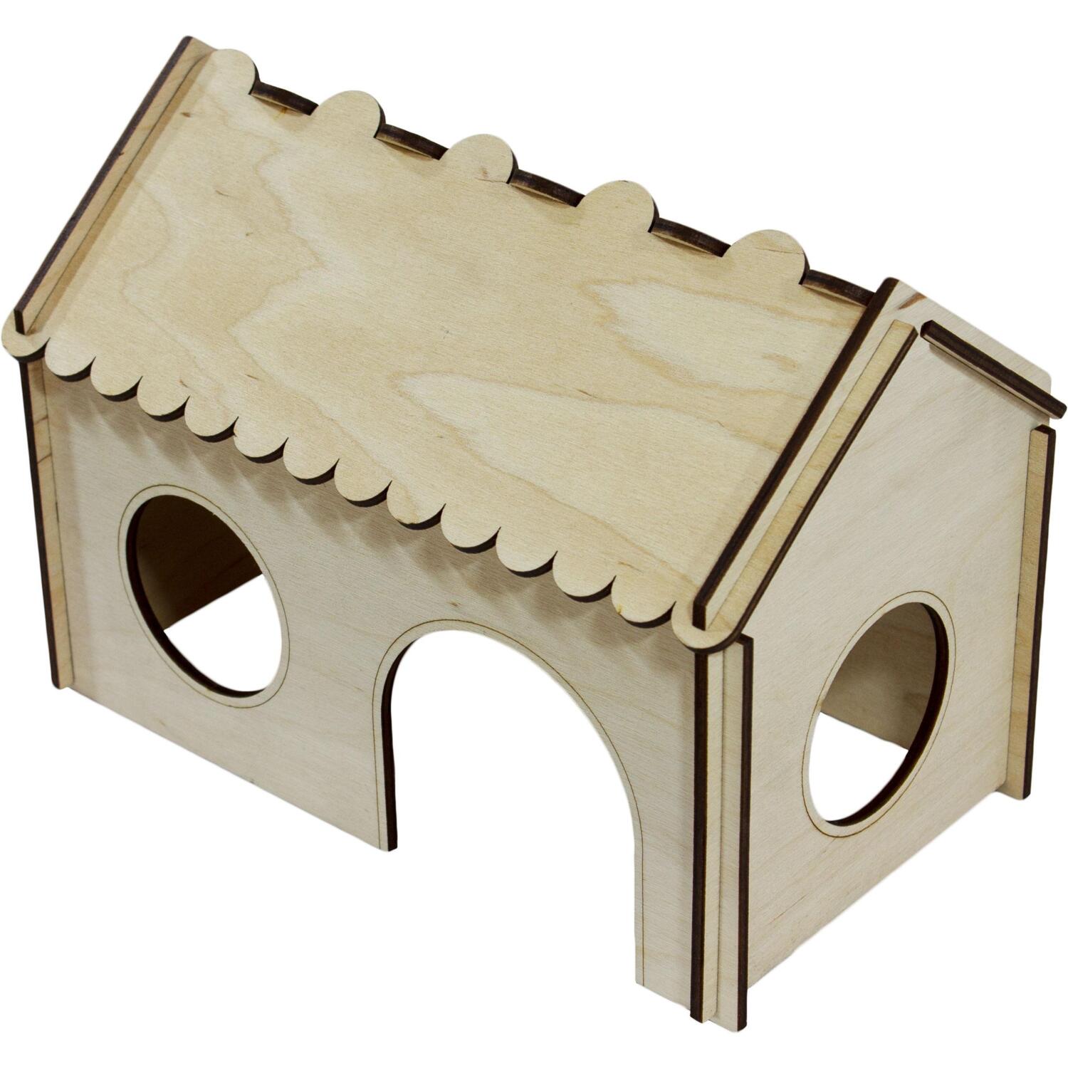 Будинок для гризунів Lucky Pet №105 25x14x18см для пацюків, морських свинокфото