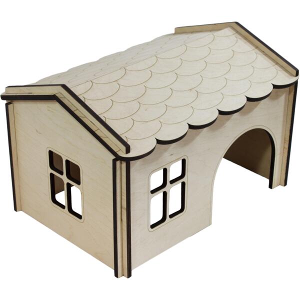 Дом для грызунов Lucky Pet №110 30x20x20см для морских свинок, кроликов и шиншилл