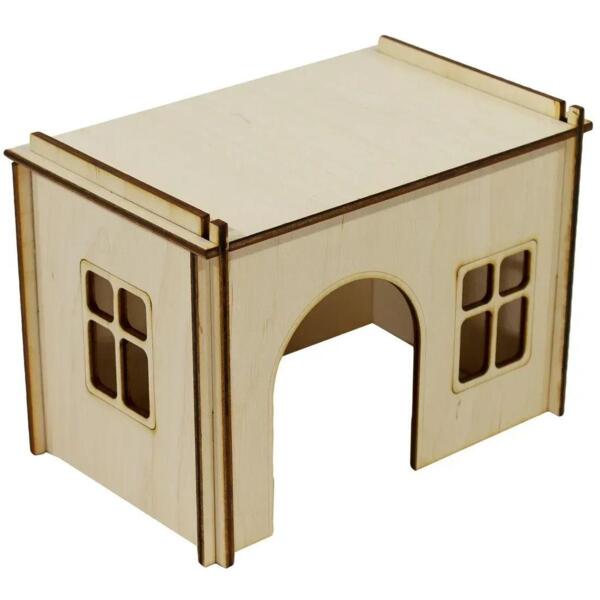 

Дом для грызунов Lucky Pet №114 29,5x22x19см для морских свинок, кроликов и шиншилл