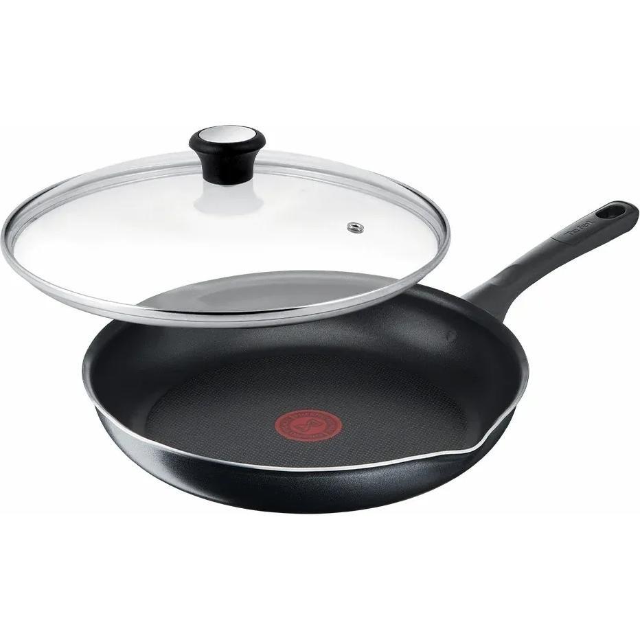 Сковорода с крышкой Tefal Day by Day, 20см, черный (B5580223UA) фото