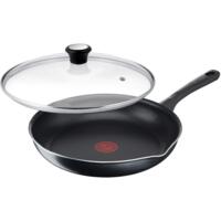 Сковорода с крышкой Tefal Day by Day, 24см, черный (B5580423UA)