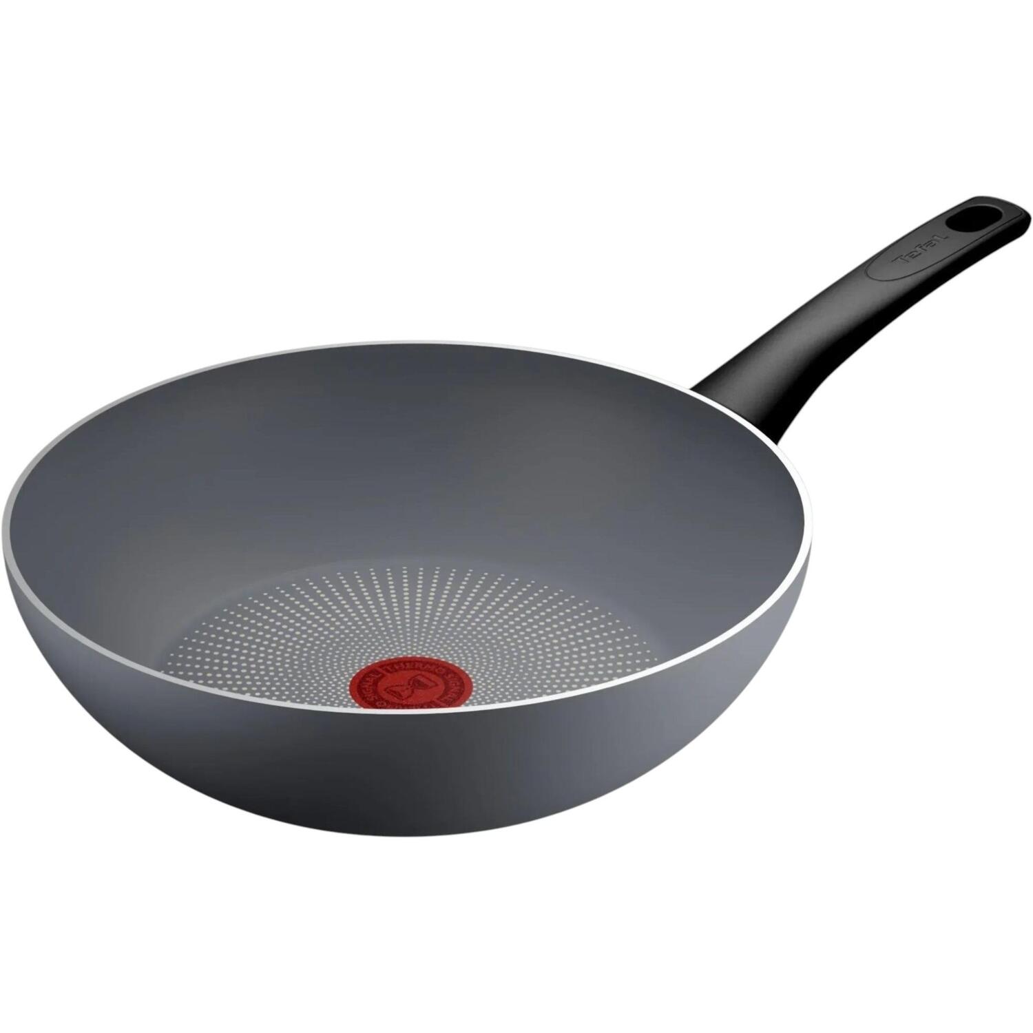 Сковорода ВОК Tefal Halo, 28см, серый (C3121953) фото