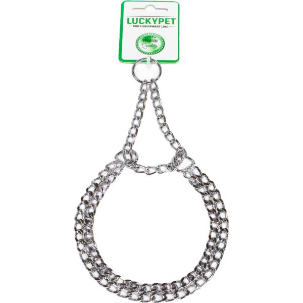 

Ошейник-удавка для собак Lucky Pet 2*35см двойной