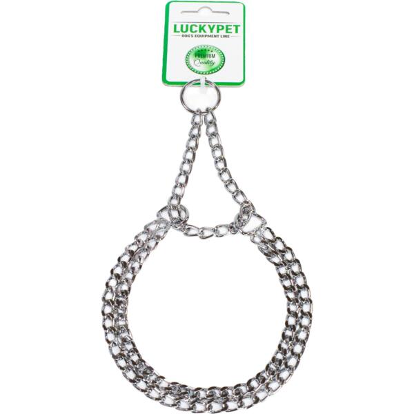 

Ошейник-удавка для собак Lucky Pet 2*40см двойной