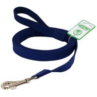 Поводок для собак Lucky Pet 2*200см брезентовый шит синий