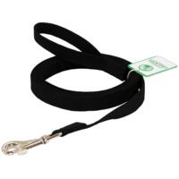 Поводок для собак Lucky Pet 2,5*300см брезентовый шит черный