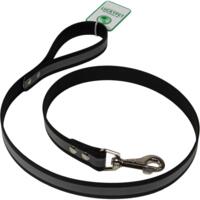 Поводок для собак Lucky Pet *2,5/120см с водонепроницаемой лентысветоотражающий черный