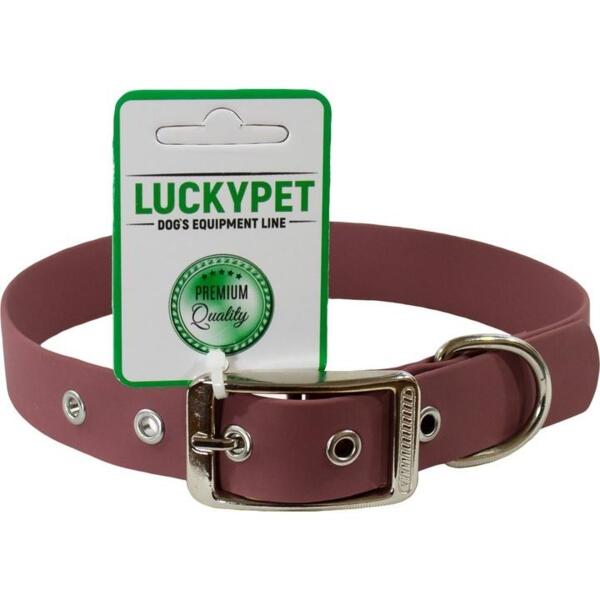 

Ошейник для собак Lucky Pet 2,5*40-50см с водонепроницаемой ленты бордовый