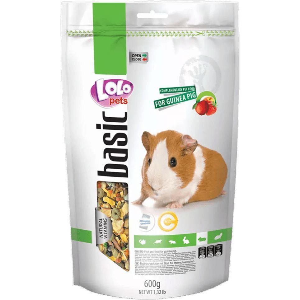 Сухой корм для морской свинки Lolopets Doypack полнорационный 600г (LO-70134) фото 1