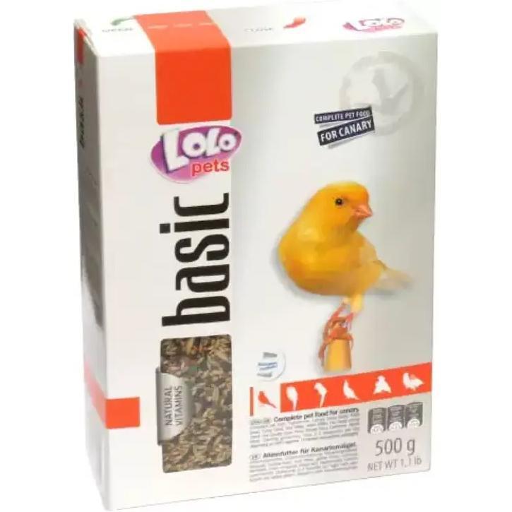 Сухой корм для канареек Lolopets полнорационный 500г (LO-72500) фото 1
