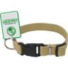 Ошейник для собак Lucky Pet 1*18-25см кожаный двойной бежевый