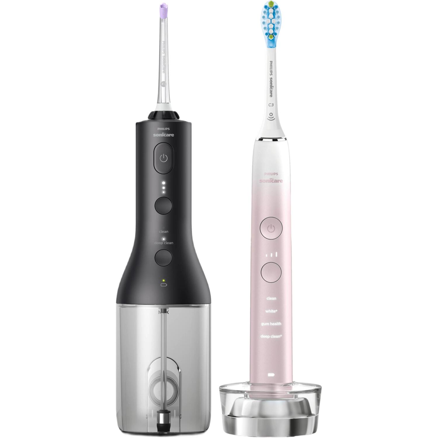 Электрическая зубная щетка Philips HX9911/84 + Ирригатор Philips HX3826/33 фото