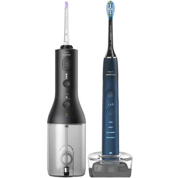 

Электрическая зубная щетка Philips HX9911/88 + Ирригатор Philips HX3826/33