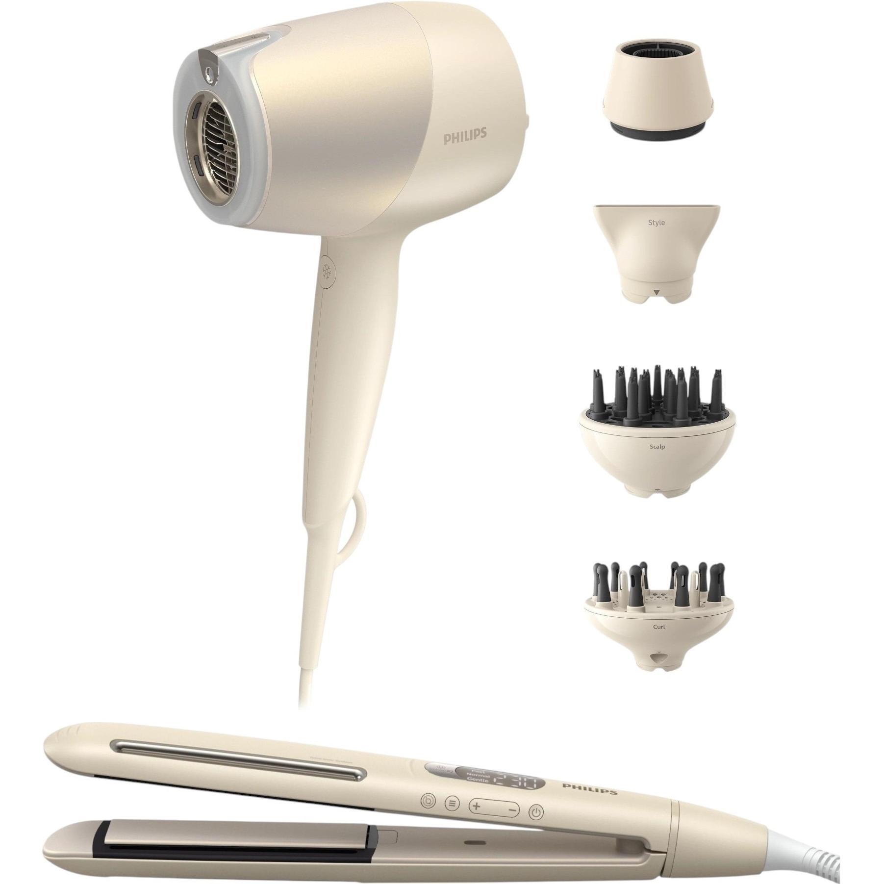 Фен + Стайлер Philips SenseIQ BHD829/00+BHS838/00 фото 1