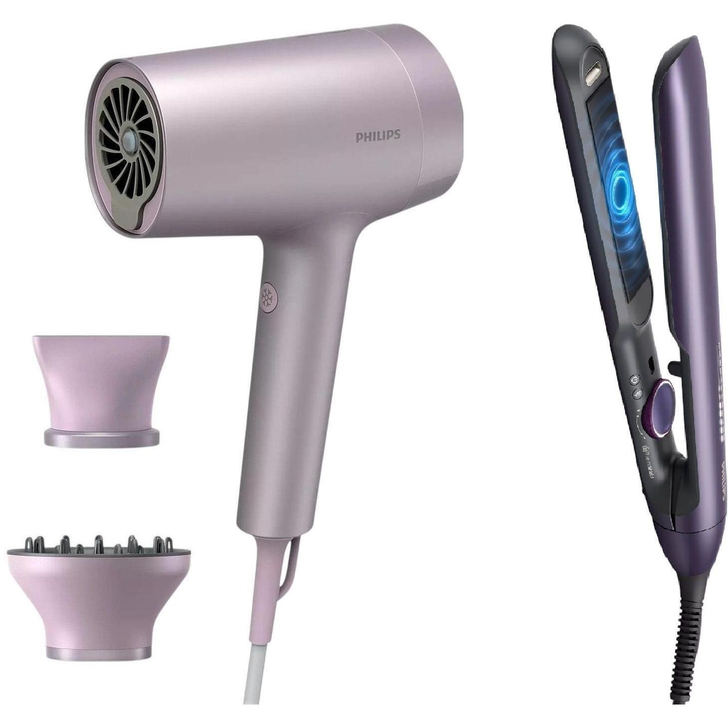 Фен + Стайлер Philips BHD723/10+BHS752/00 фото 1