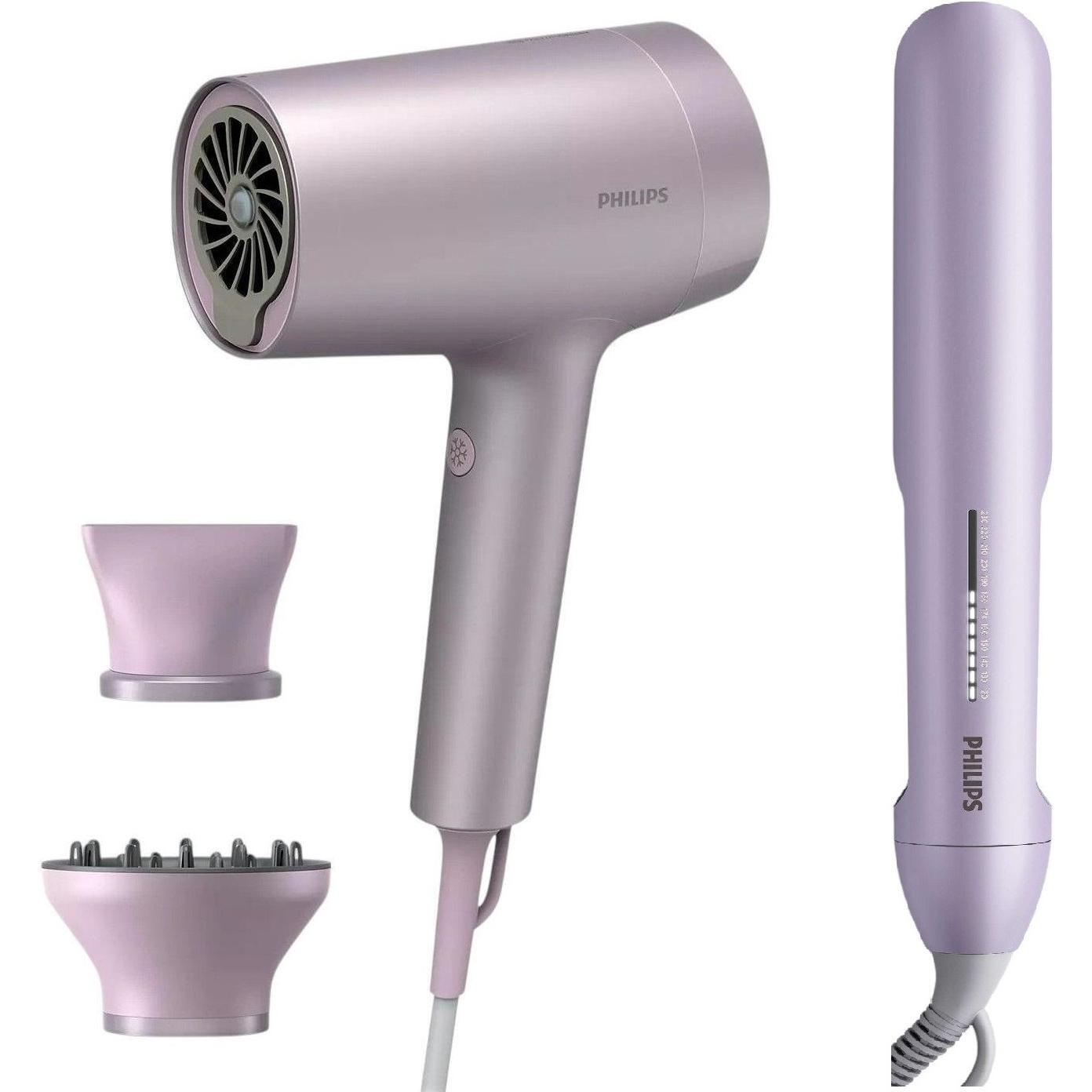 Фен + Стайлер Philips Series 7000 BHD723/10+BHS742/00 фото 1