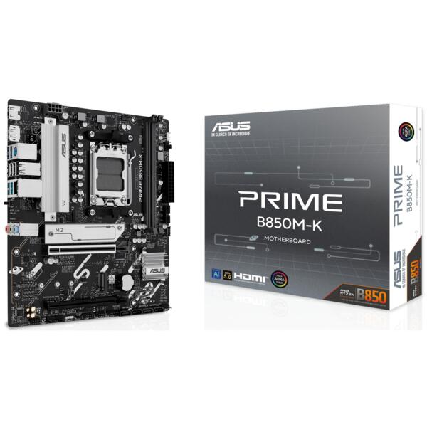 

Материнcкая плата ASUS PRIME B850M-K (90MB1LV0-M0EAY0)