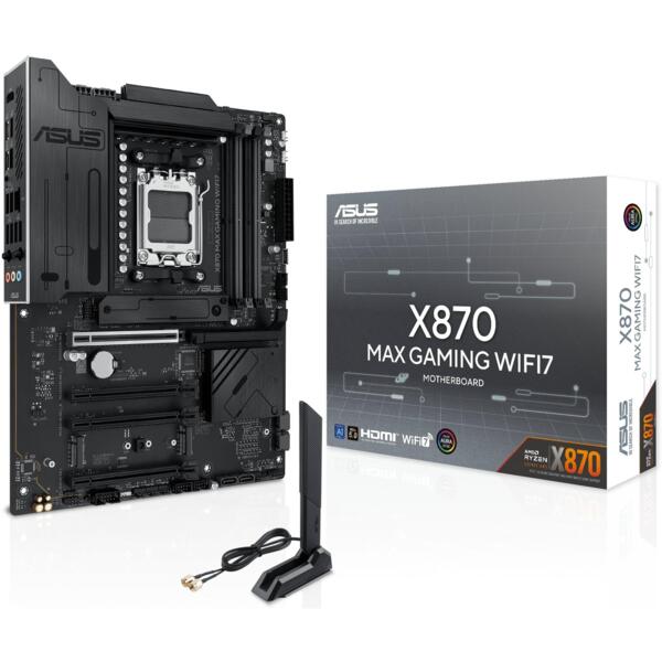 

Материнcкая плата ASUS X870 MAX GAMING WIFI7 (90MB1LY0-M0EAY0)