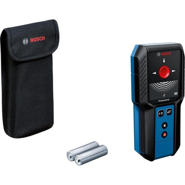 

Детектор аккумуляторный Bosch GMS 120-27 Professional до 120мм, 2ААх1.5В (0.601.081.700)