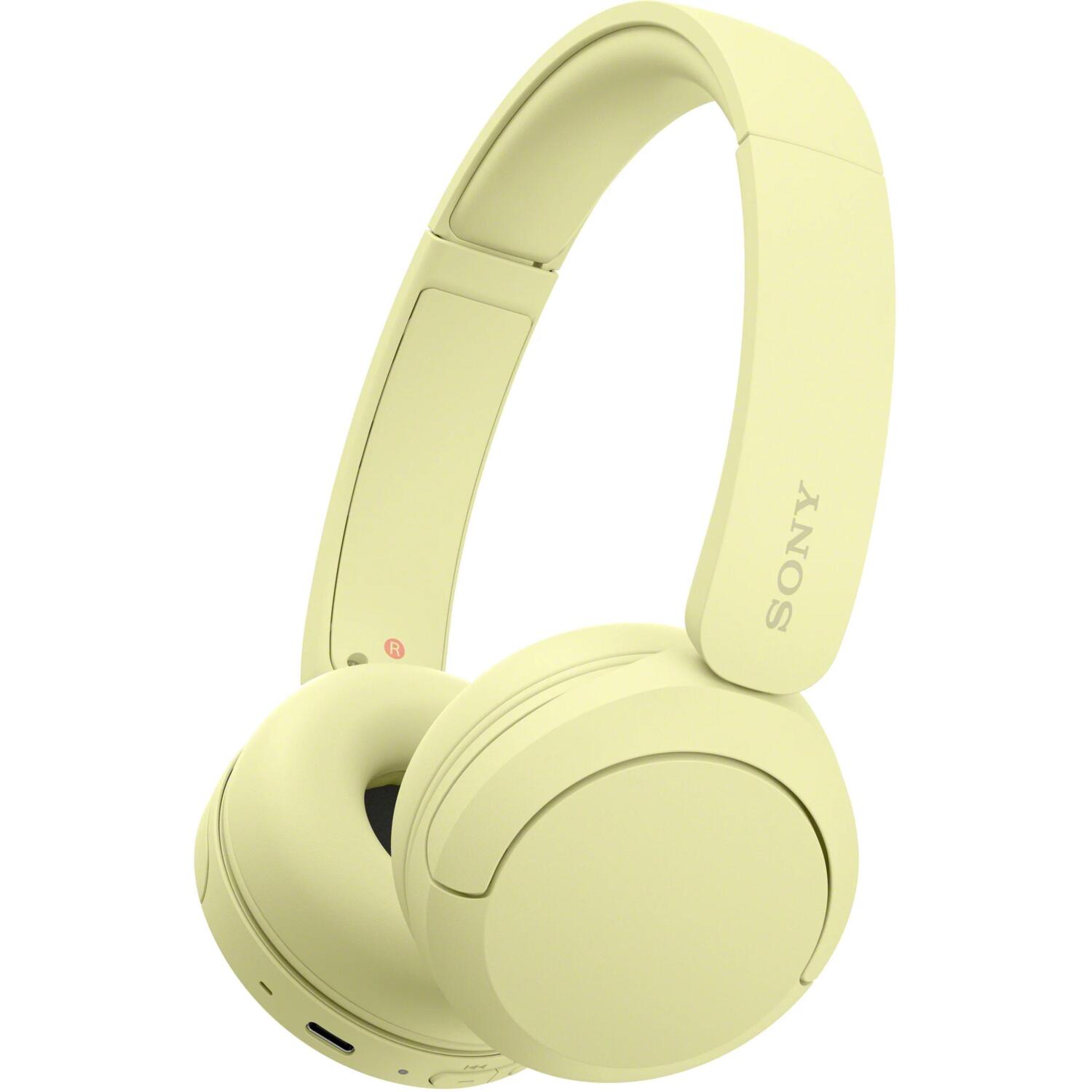 Навушники On-ear Sony WH-CH520 Yellow (WHCH520Y.CE7)фото