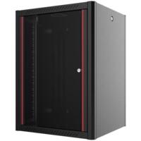 Шкаф MIRSAN 19" 20U WTN 600x600 мм максимально 100 кг черный (MR.WTN20U66DE.01)