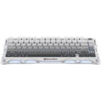 Клавиатура GravaStar Mercury K1 Kailh Cheery Pink BT/WL/USB, Gradient White (GSK1_GWHT)