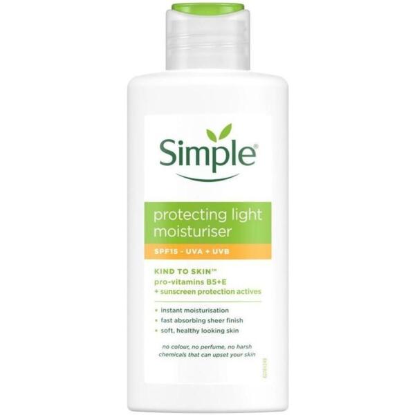 

Крем защитный для лица Simple Kind To Skin Protecting Light Moisturizer SPF15 125 мл