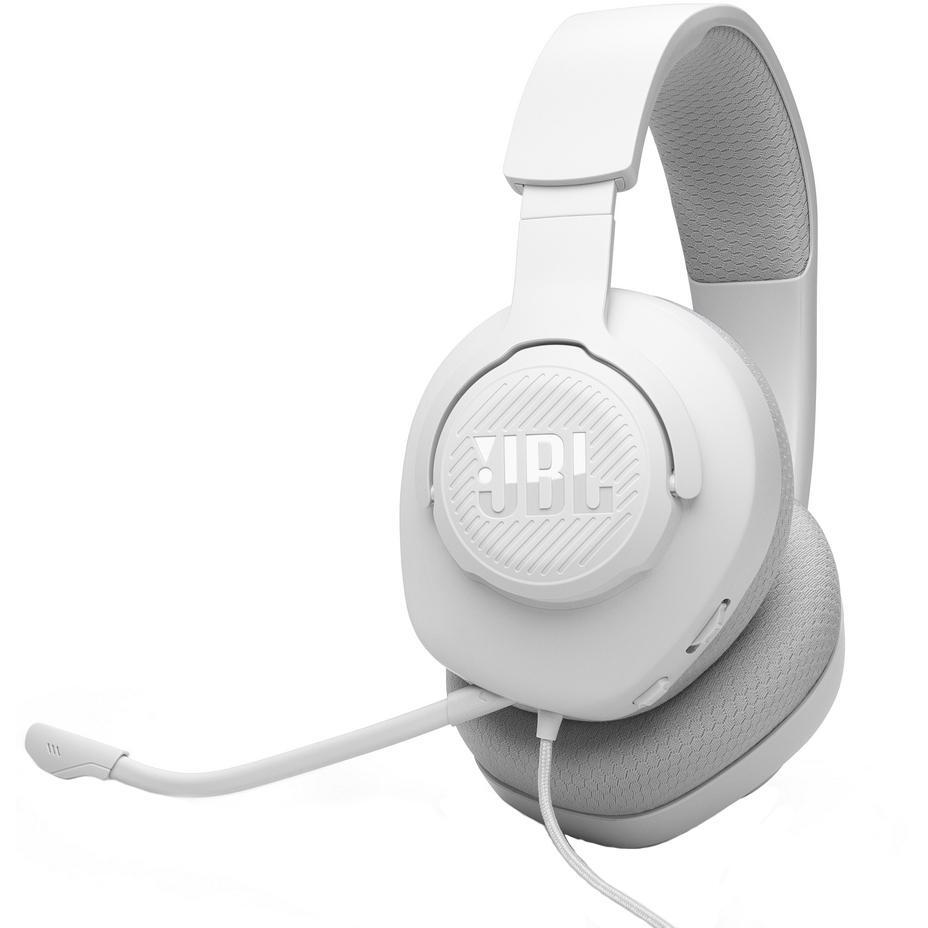 Ігрова гарнітура JBL Quantum 100M2 White (JBLQTUM100M2WHT)фото1