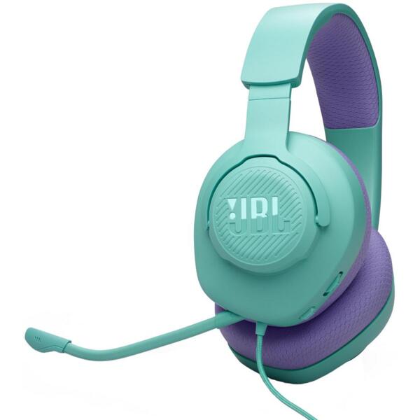 

Игровая гарнитура JBL Quantum 100M2 Cyan (JBLQTUM100M2CYN)