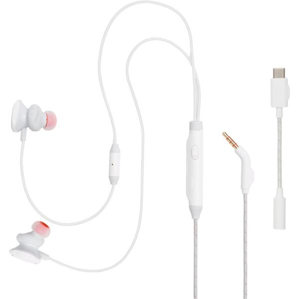 Игровая гарнитура JBL Quantum 50C White (JBLQTUM50CWHT)