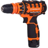 Шурупокрут-дриль Tekhmann TCD-12/2 DFR 12В 2х2А·г (853784)