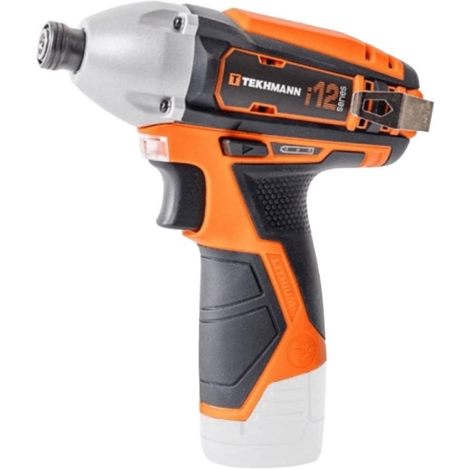 Винтоверт ударный аккумуляторный Tekhmann TCD-90/i12 12В 90Нм без АКБ и ЗУ (850187) фото 1