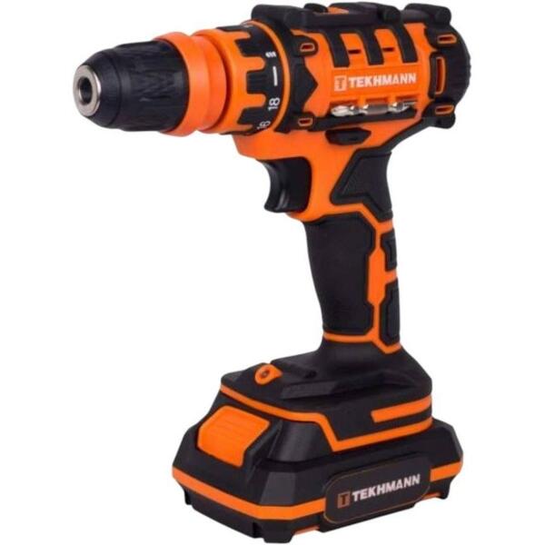 

Шуруповерт-дрель Tekhmann TCD-21/2 DFR 21В 2х2А·ч (853785)