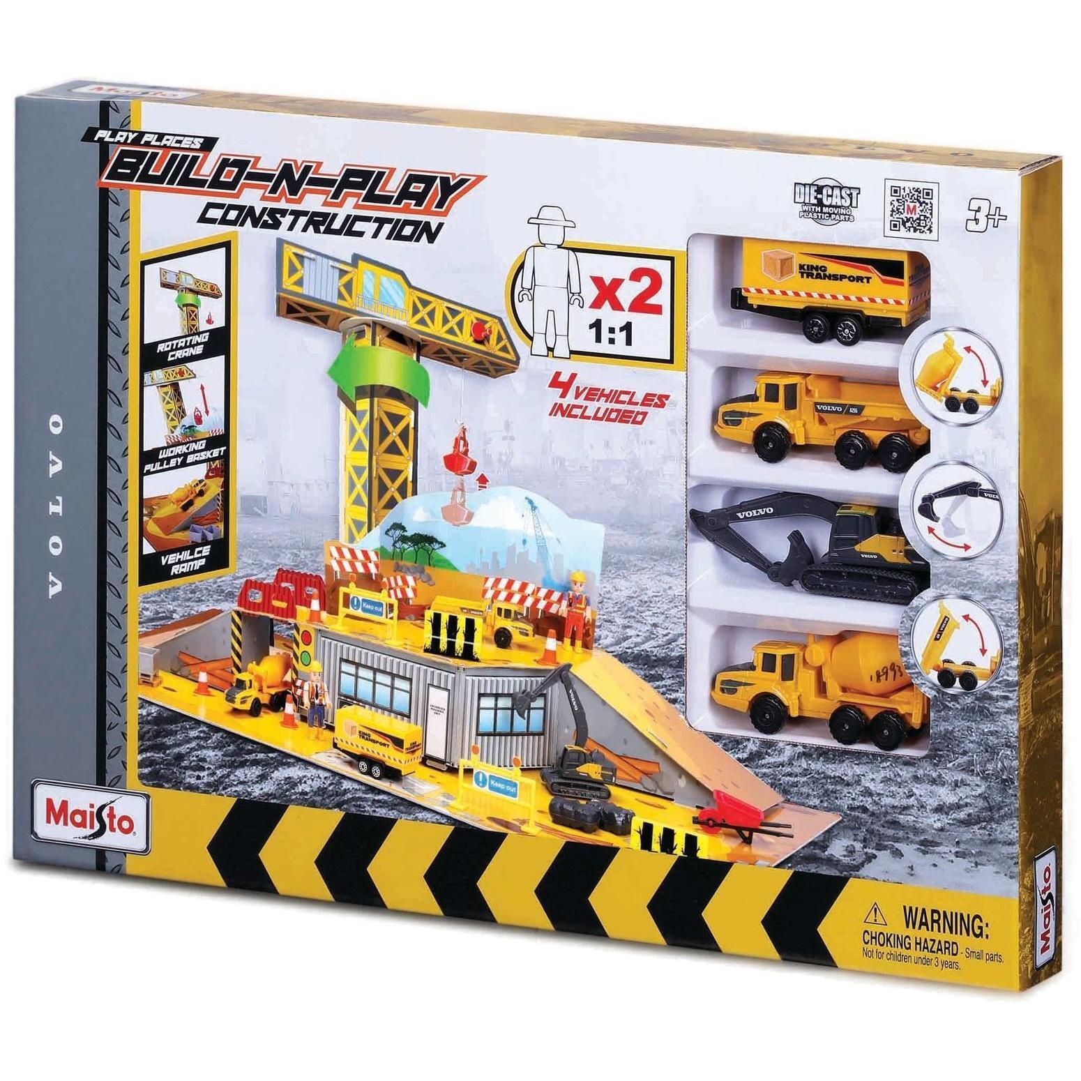 Набор игрушечный "Строительная площадка" серии Mini Work Machines (12571) фото 1