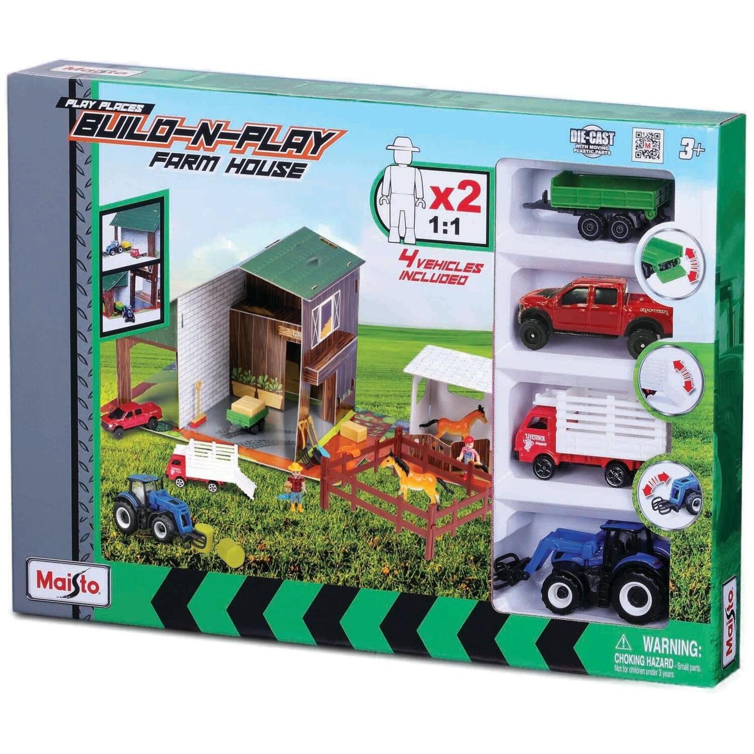 Набор игрушечный "Ферма" серии Mini Work Machines (12572) фото