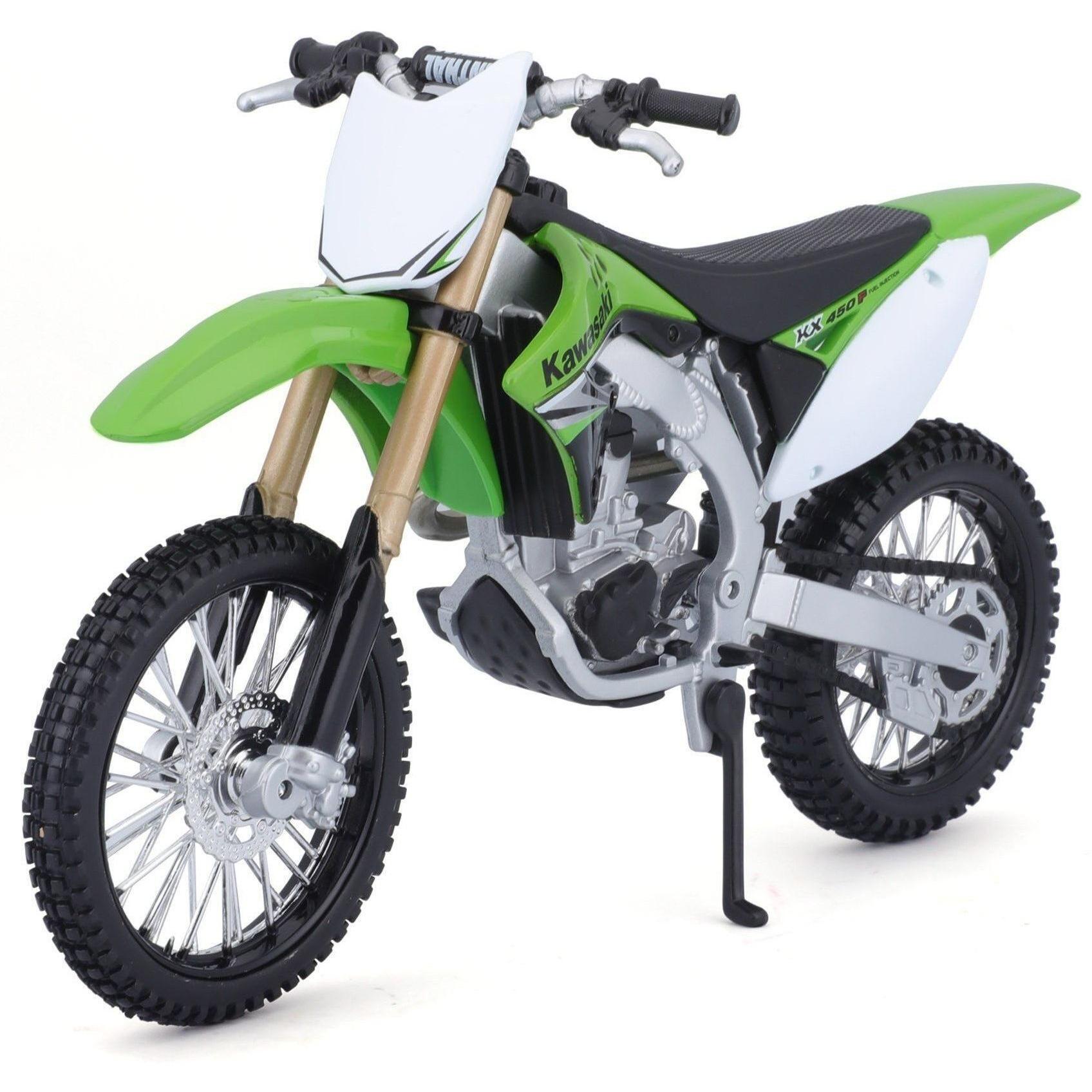 Мотоцикл іграшковий Kawasaki KX 450F в масштабі 1:12 (31101-08141)фото1