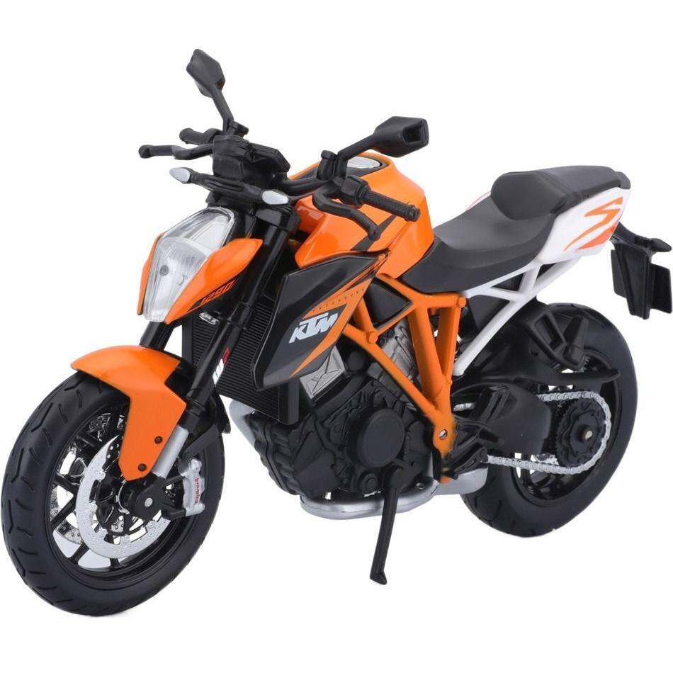 Мотоцикл игрушечный KTM Super Duke R 1290 в масштабе 1:12 (31101-13065) фото 1