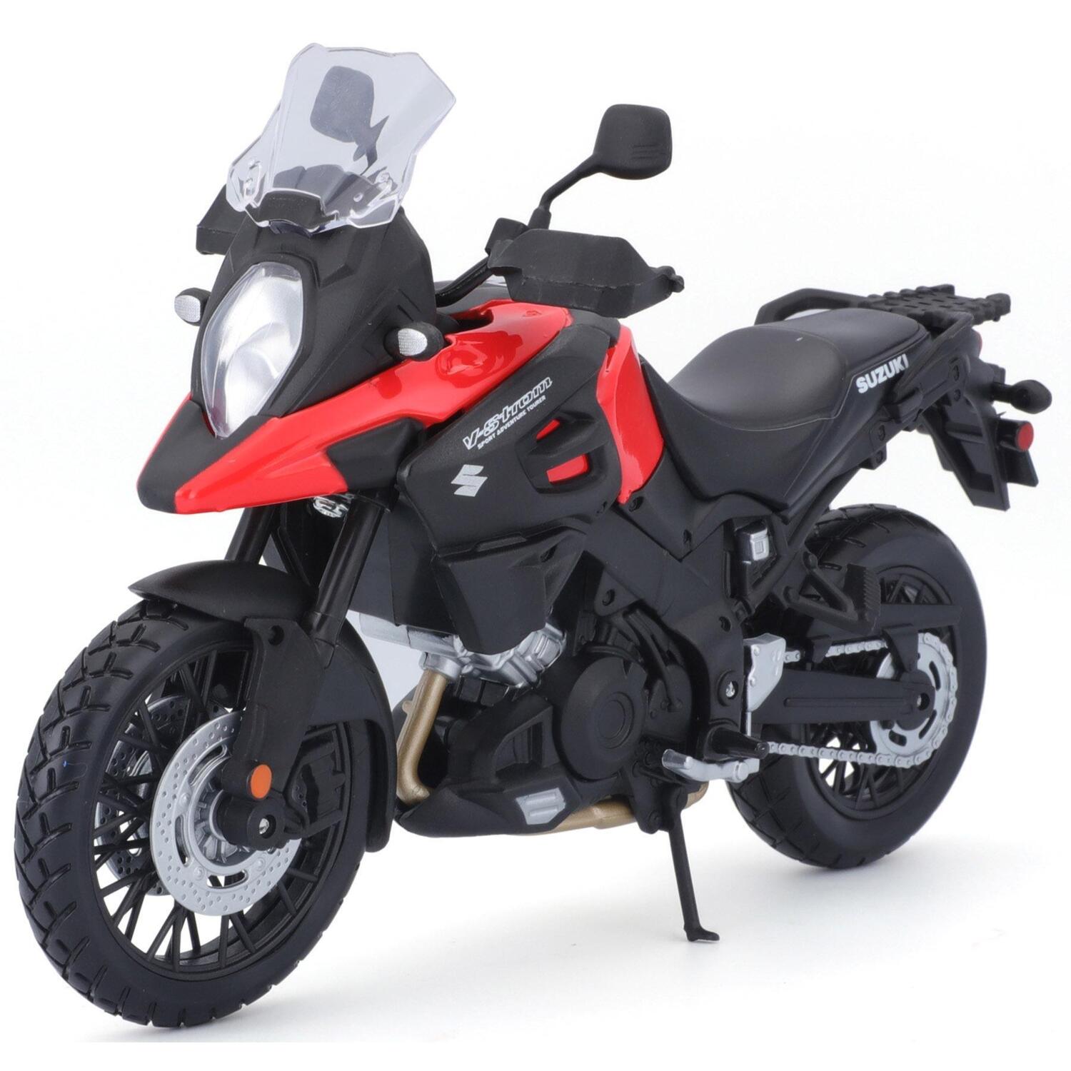 Мотоцикл игрушечный Suzuki V-Storm в масштабе 1:12 (31101-19130) фото