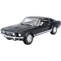 Машинка игрушечная 1967 Ford Mustang Fastback 1:18 (31166 black)