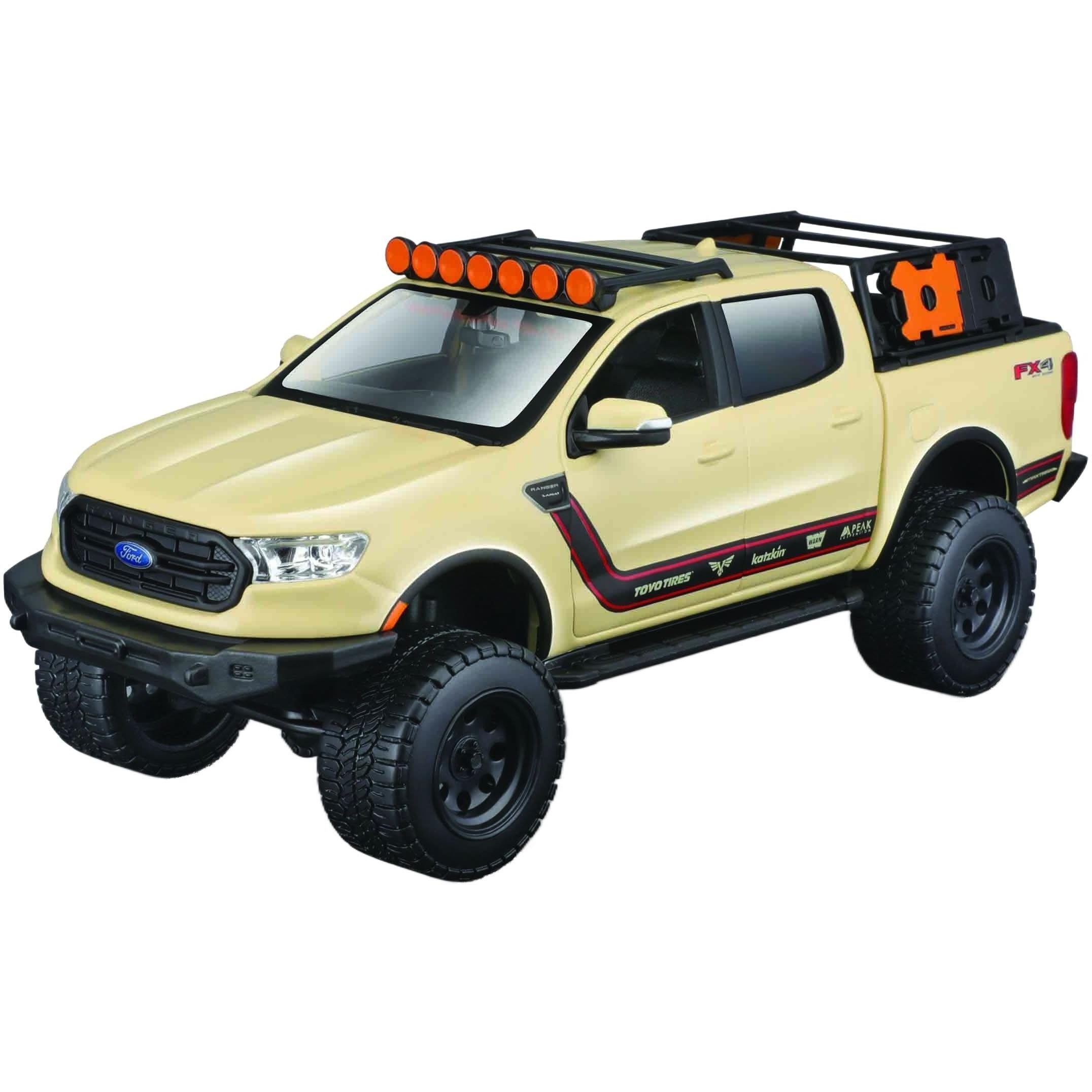 Машинка іграшкова 2019 Ford Ranger 1:24 (32540 Sand)фото1