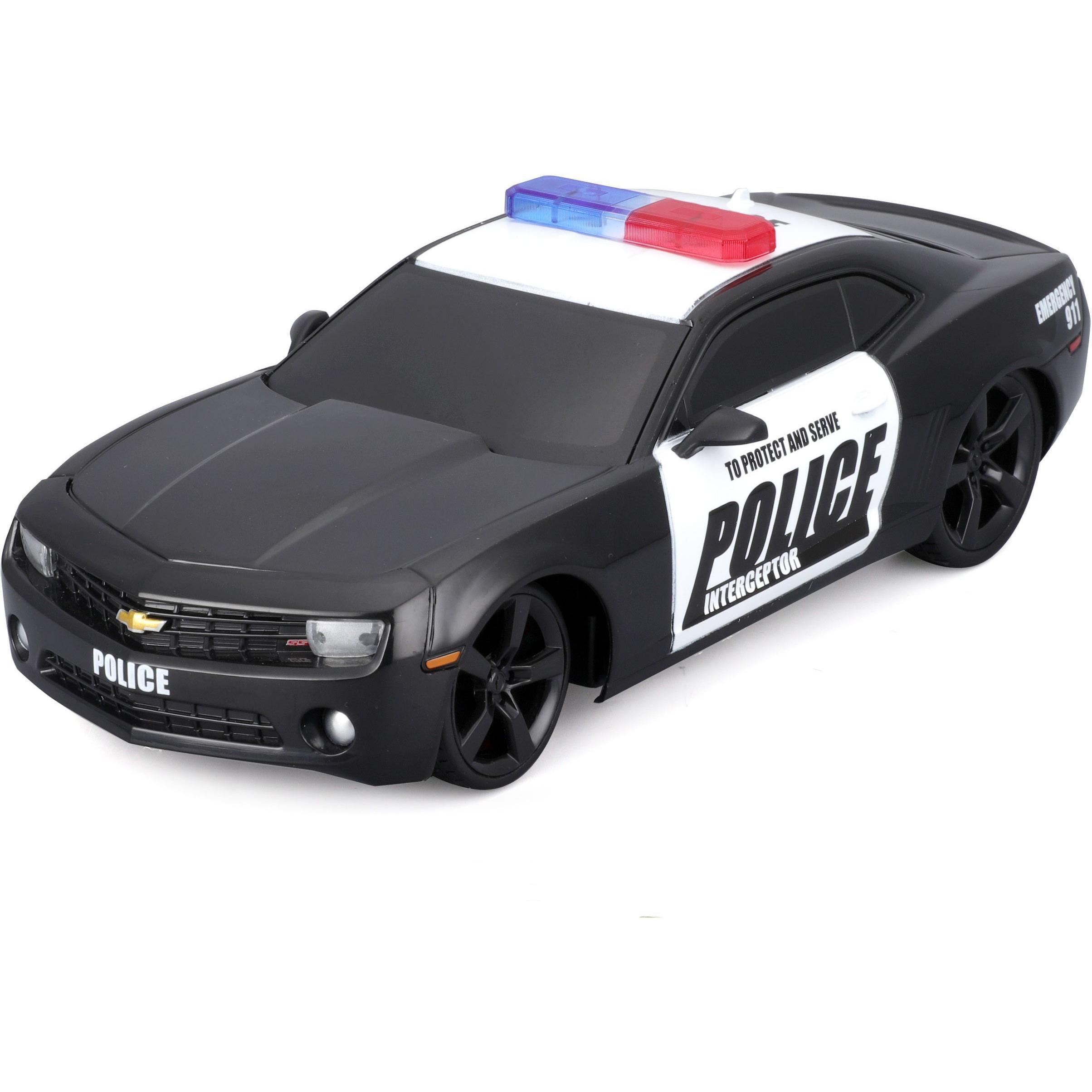 Машинка іграшкова "Chevrolet Camaro SS RS (Police)" 1:24 (81236 black)фото1