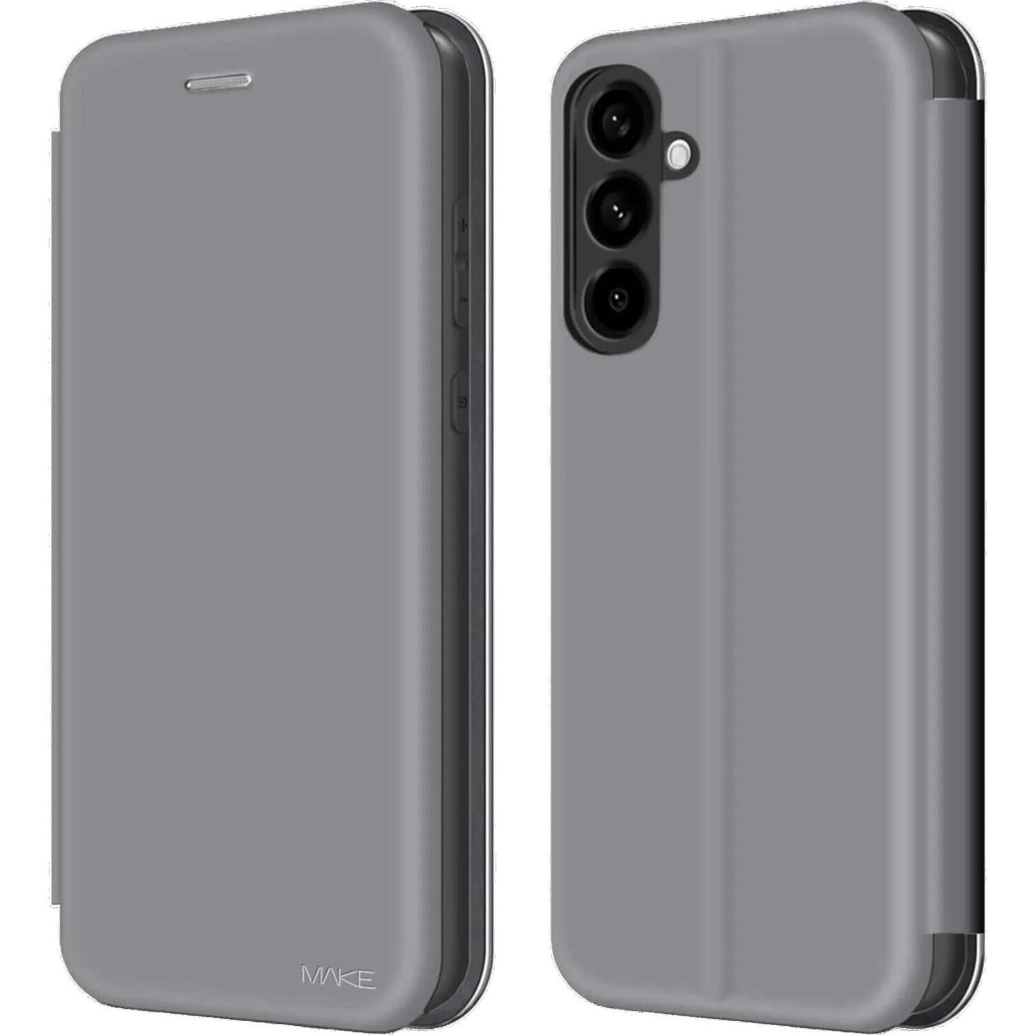 Чехол-книжка MakeFuture Samsung A56 Flip Grey (MCP-SA56GR) фото
