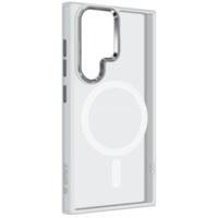 Чохол ArmorStandart Unit MagSafe для Samsung S25 Ultra Matte Clear Silver (ARM82266)