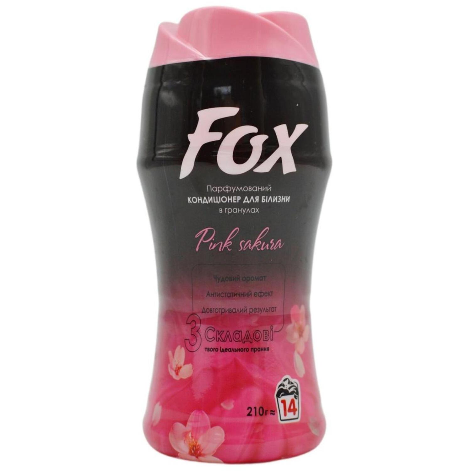 Кондиционер для белья в гранулах Fox Pink Sakura парфюмированный 210 г фото